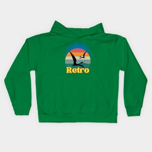 Retro Dino Kids Hoodie